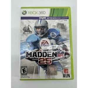 Madden NFL 25 Anniversary Edition Microsoft Xbox 360 2013 EA Sports CIB